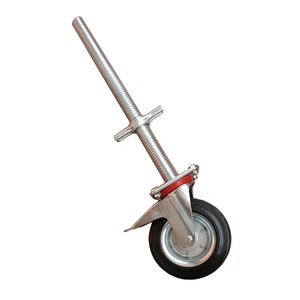 Caster screw base jack