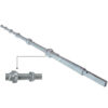 Cuplock scaffold standard vertical