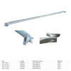 Cuplock scaffolding brace