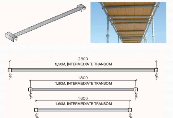 Cuplock Scaffold Intermediate Transom
