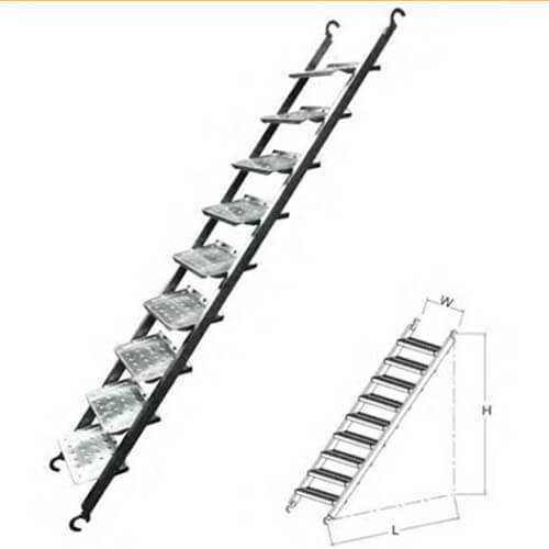 Durable Steel Scaffolding Ladder | Scaffolding Part for Safe Access