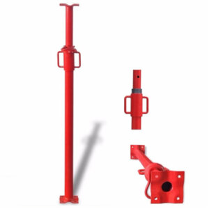 Light Duty Adjustable Steel Props Scaffolding Shoring Props With Cup Nut