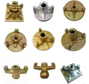 High Strength Galvanized OEM Formwork Accessories Anchor Nut Tie Rod Wing Nut